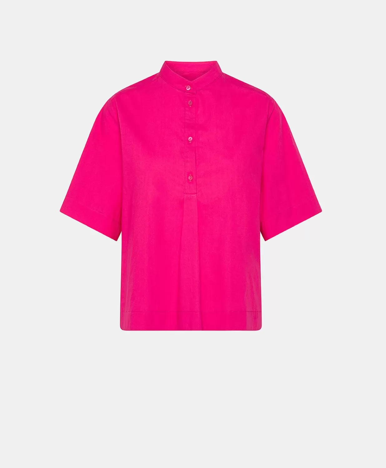 Bluse E Camicie>Momoni Blusa Mialli In Popeline - Fucsia