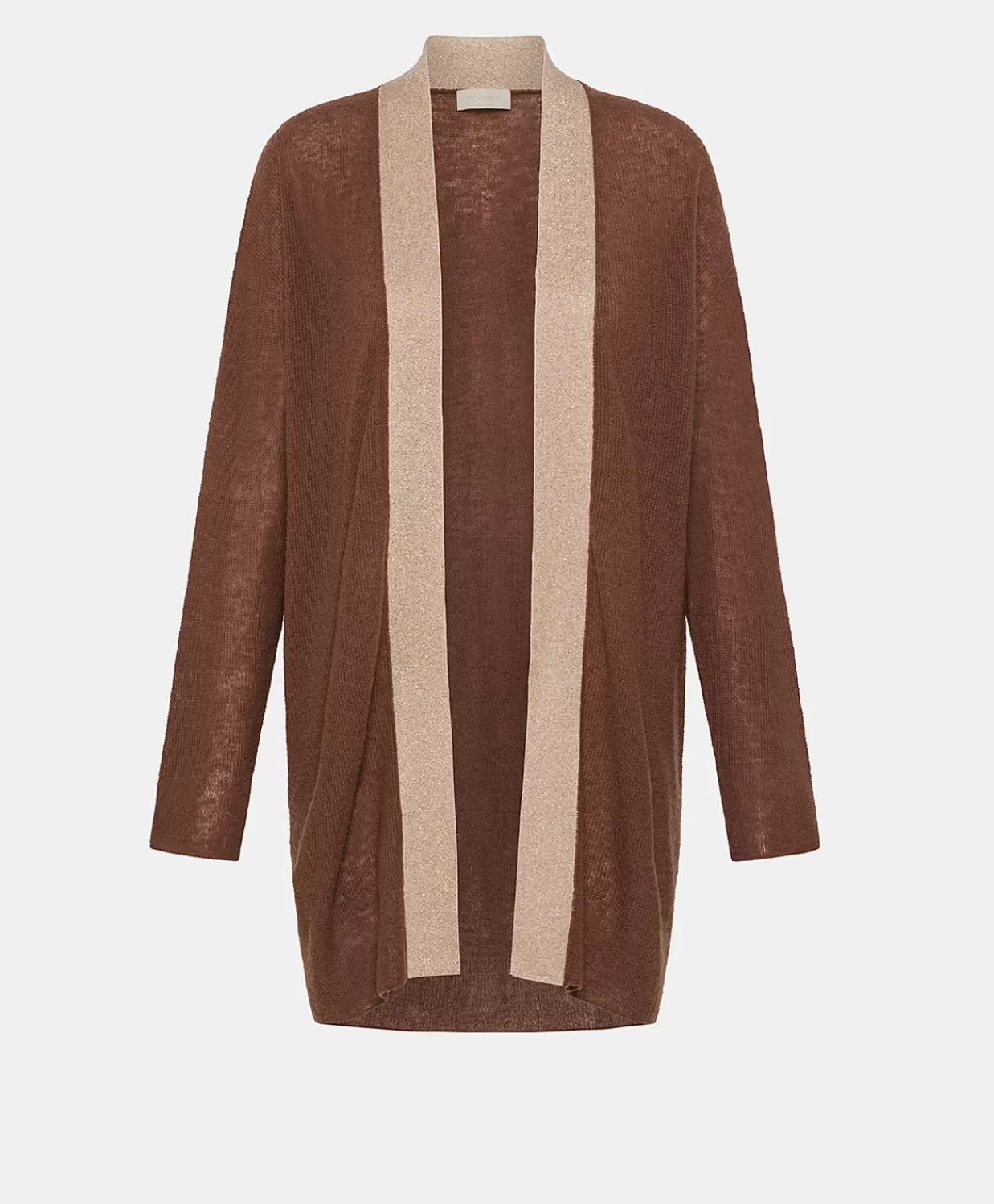 Maglieria>Momoni Cardigan Flossy Perlata Dettagli Lurex - Glace'