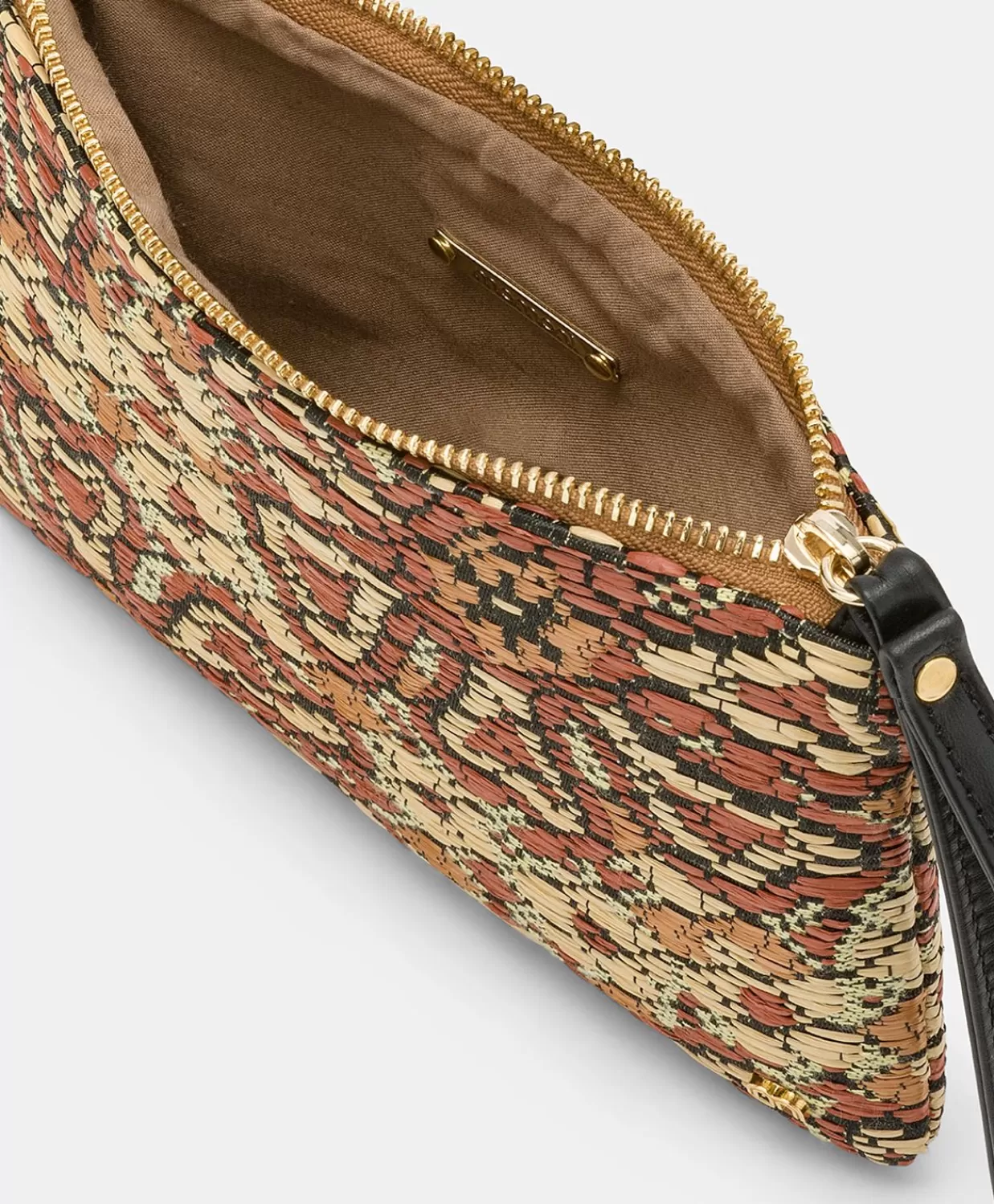 Borse E Pochette>Momoni Clutch Fragua Con Intreccio - Nero Multicolor