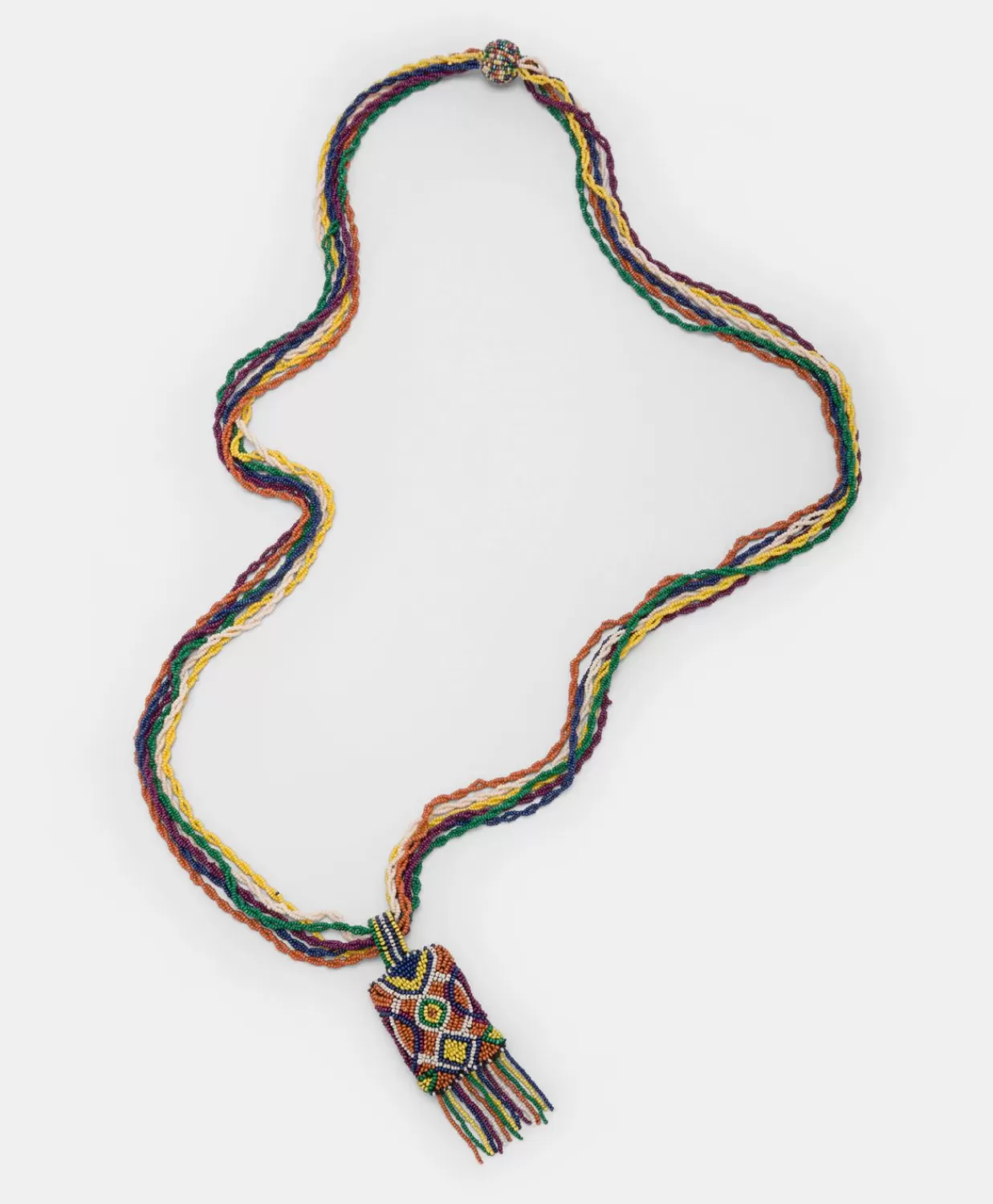 Bijoux>Momoni Collana Vidrier Con Perline - Verde/Multicolor
