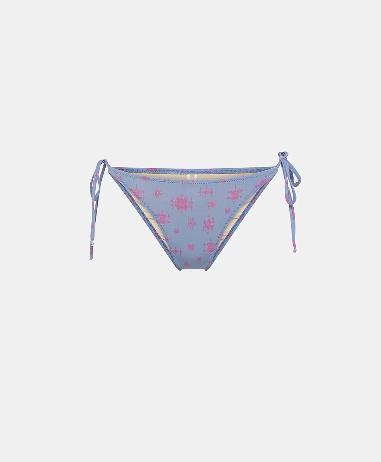 Costumi Da Bagno>Momoni Costume Malene Slip - Bluette/Fucsia