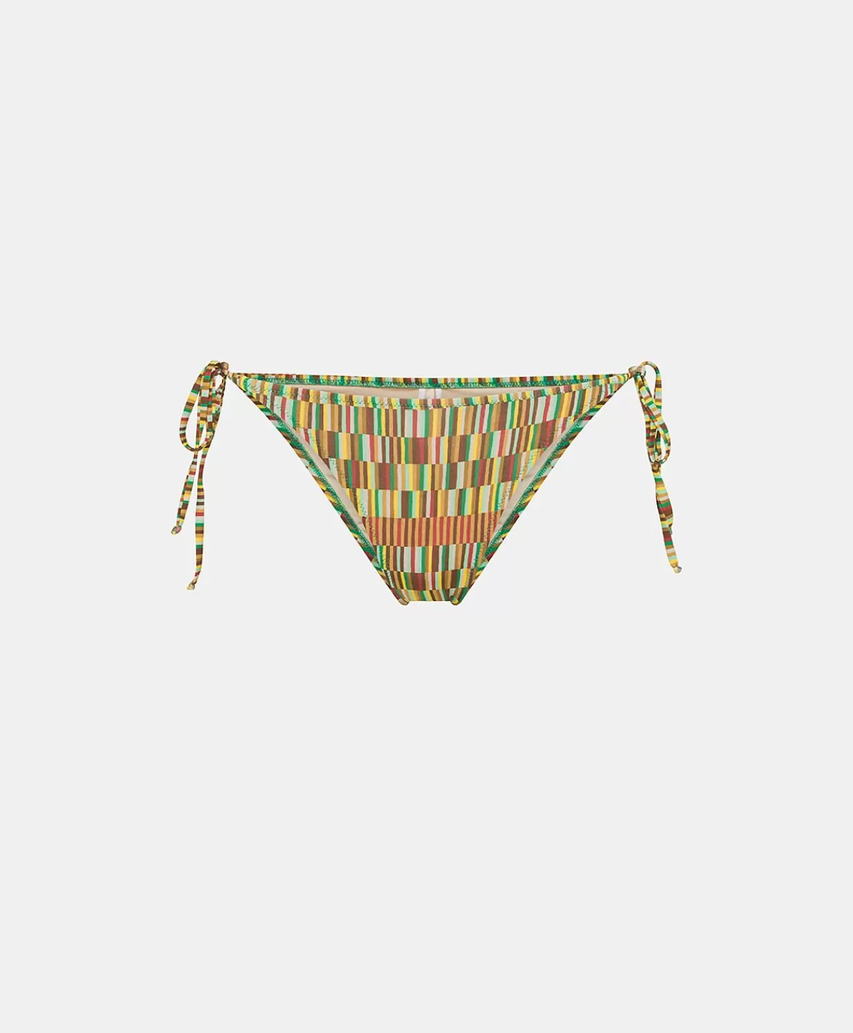 Costumi Da Bagno>Momoni Costume Malene Slip - Tabacco Multicolor