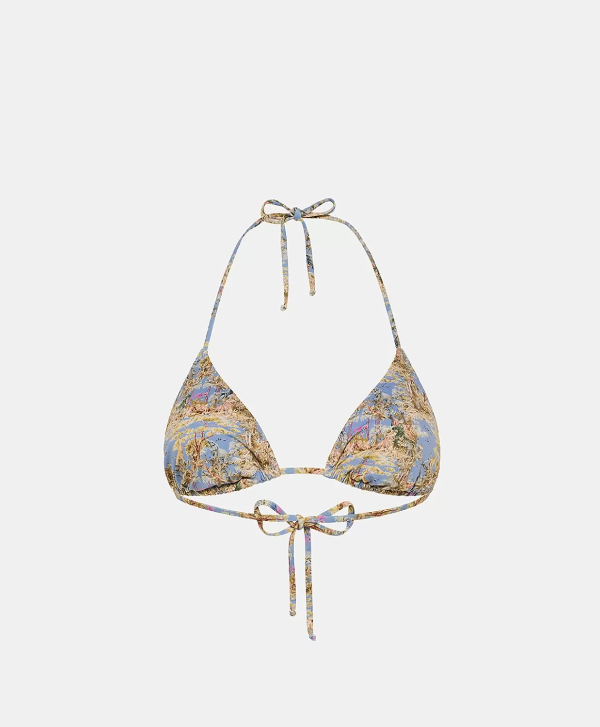 Costumi Da Bagno>Momoni Costume Marine A Triangolo A Triangolo - Ceruleo Multicolor