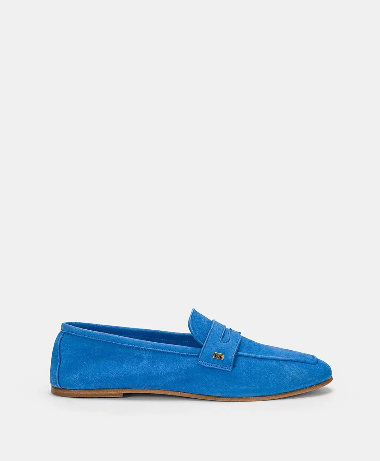 Scarpe>Momoni Mocassini Moresca In Pelle - Bluette