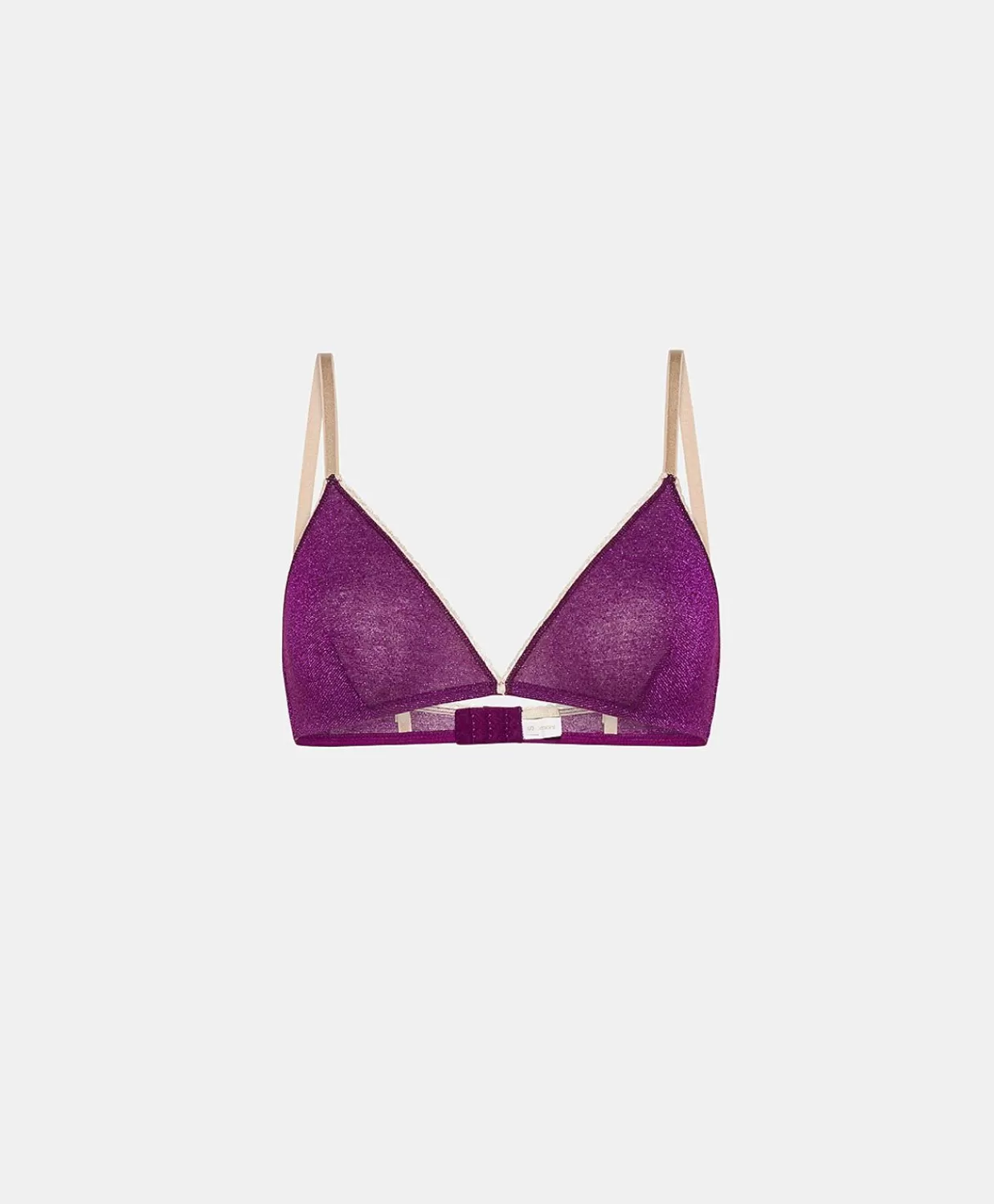 Reggiseni>Momoni Reggiseno Amethist In Jersey Lurex - Ciclamino