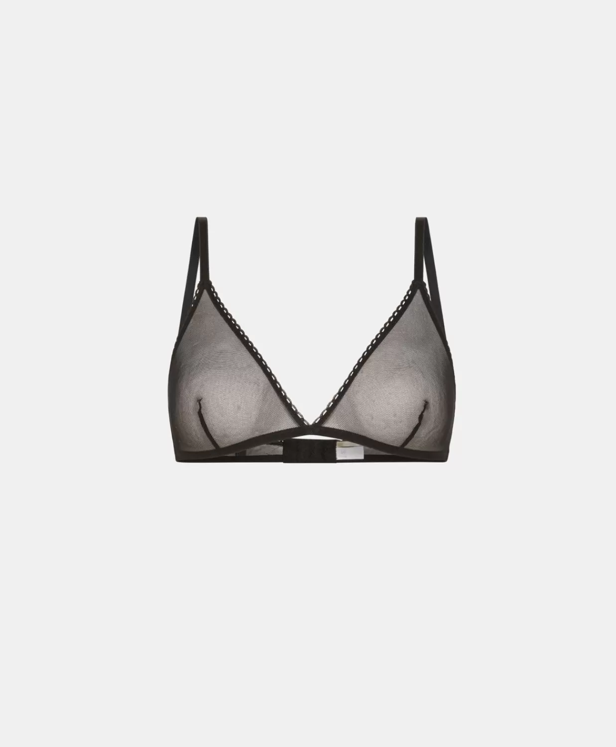 Reggiseni>Momoni Reggiseno Amethist In Tulle - Nero