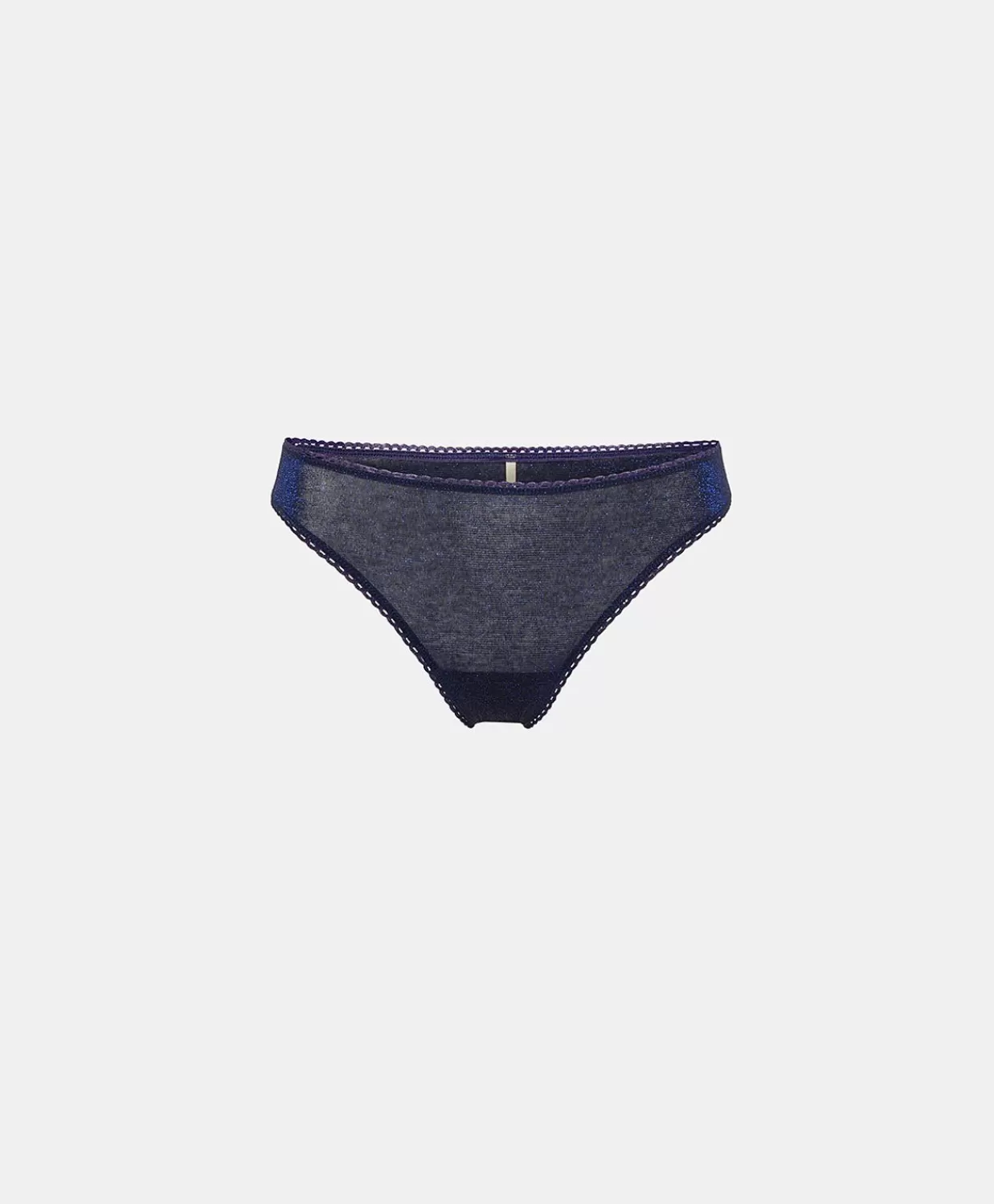 Slip>Momoni Slip Arca In Jersey Lurex - Bluette