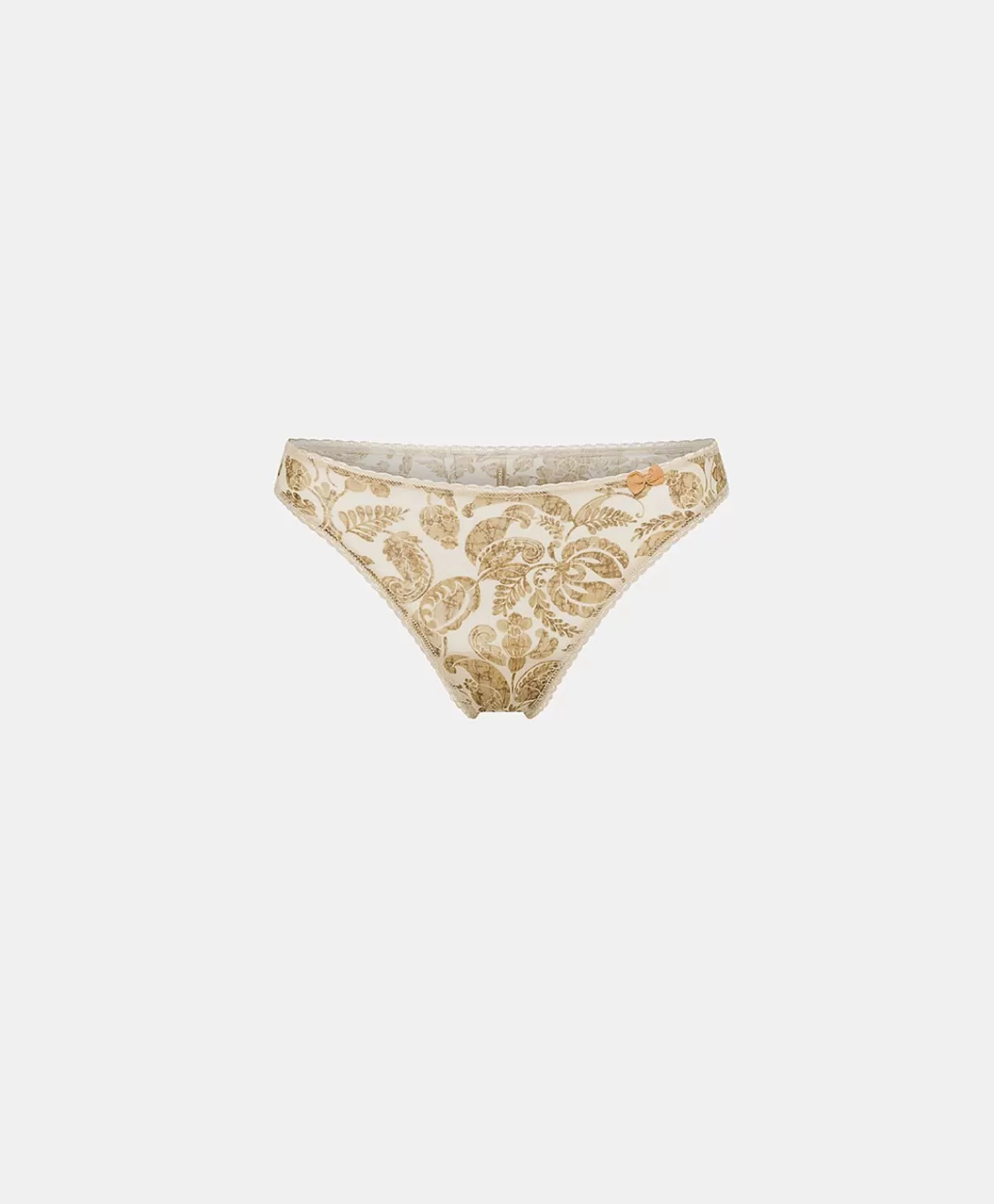 Slip>Momoni Slip Arca In Nylon Stampato - Panna / Multicolor
