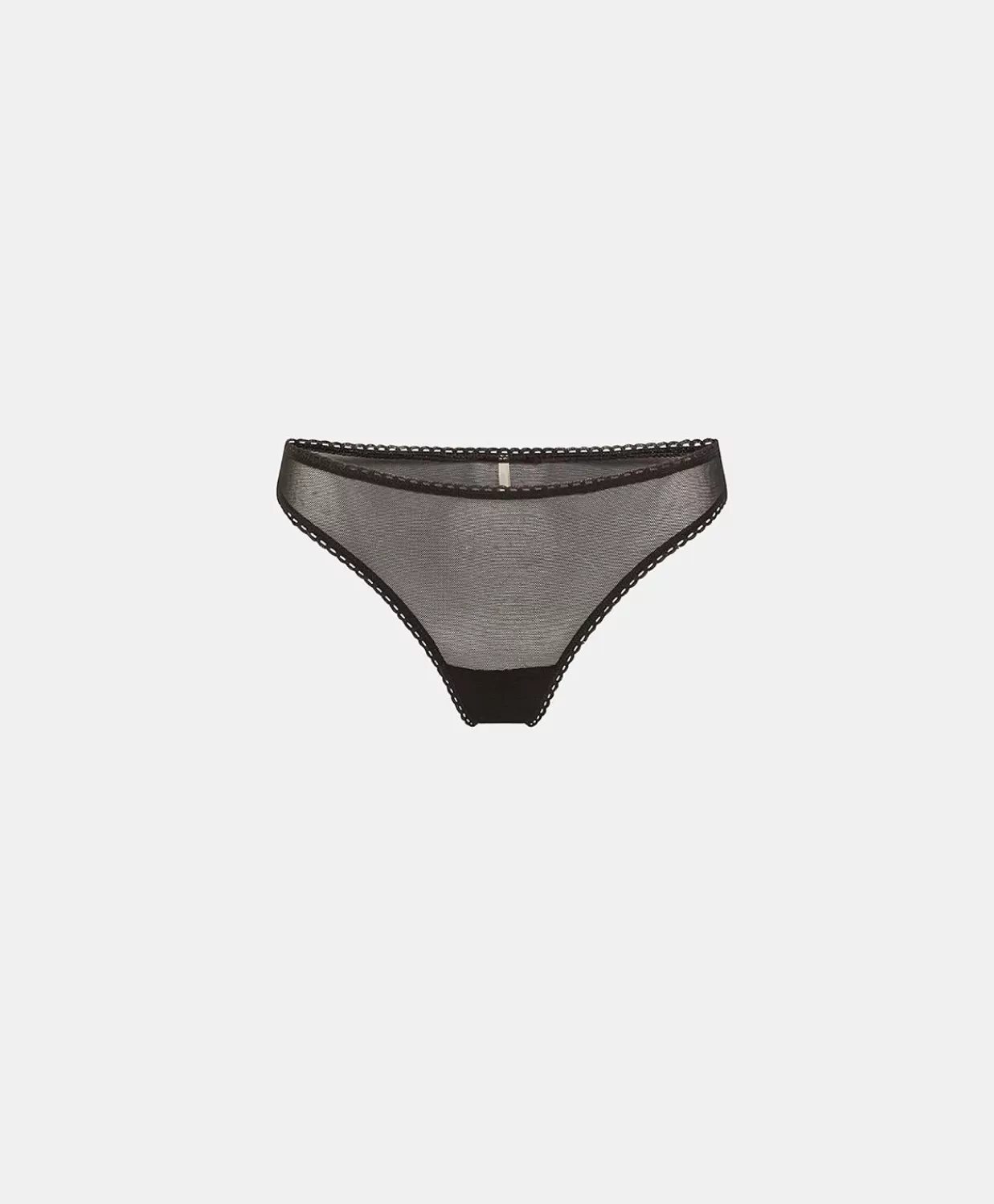 Slip>Momoni Slip Arca In Tulle - Nero